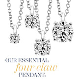 Diamond Essentials Solitaire Pendant (0.25-0.49ct) - Dracakis Jewellers